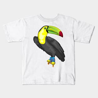 Toucan Inline skating Roller skates Kids T-Shirt